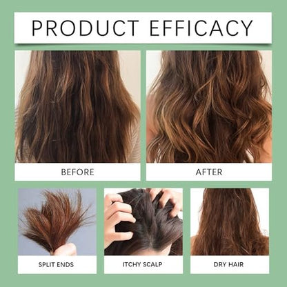2-Pack Batana Oil & Rosemary Oil Shampoo for Hair Growth, Nourishing & Regenerating Shampoo for Men & Women