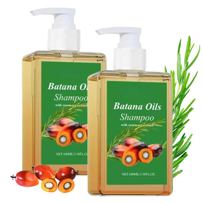 2-Pack Batana Oil & Rosemary Oil Shampoo for Hair Growth, Nourishing & Regenerating Shampoo for Men & Women