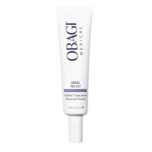 Obagi Nu-Cil BioStim Hair Scalp Serum with Biotin – Clinically Proven for Scalp Health, Fuller & Denser Hair – Lightweight Formula Strengthens Follicles & Encourages Regrowth – 2 oz Avelisse