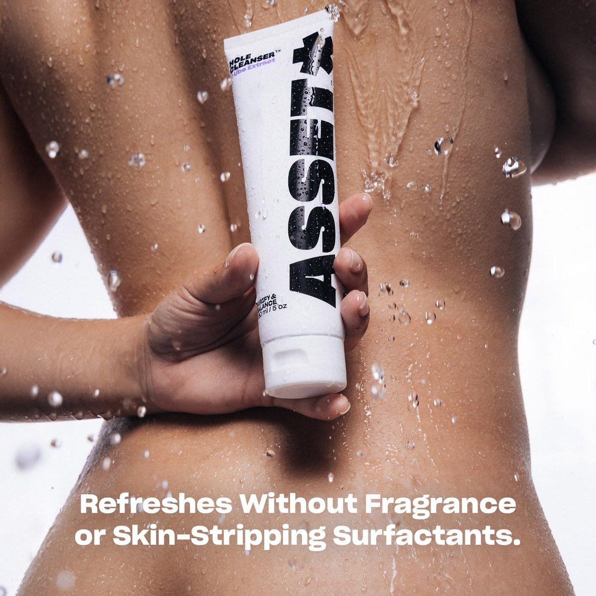 Asset Hole Cleanser – Perianal-Optimized Gentle Daily Cleanser – 150ml (5oz) | Non-Ionic Surfactant System | Hydrates, Soothes & Neutralizes Odor | pH Balanced, Vegan, Formulated for Sensitive Skin Avelisse