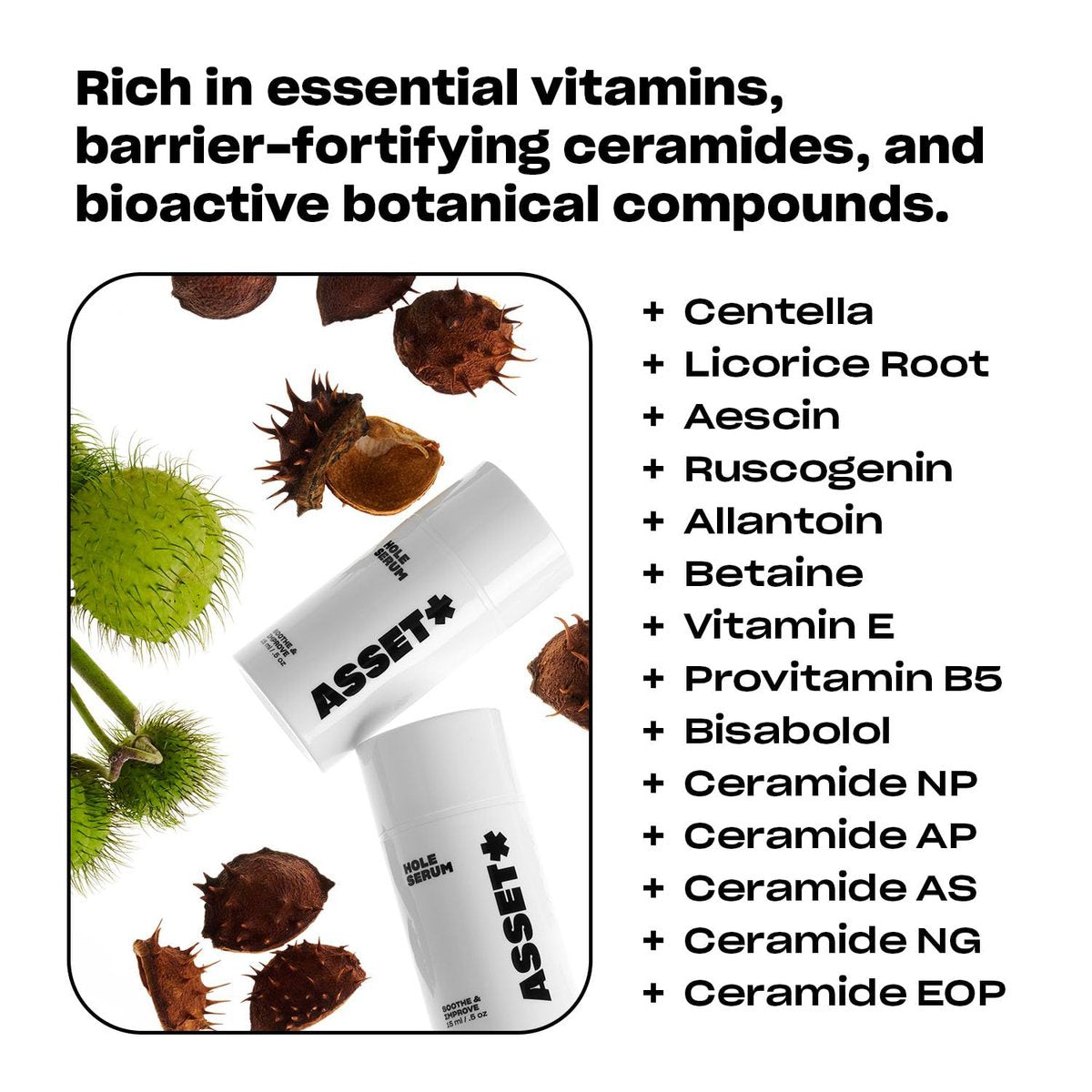 Asset Hole Serum – Soothing Daily Serum for Perianal Skin Health & Radiance – 15ml (0.5oz) | Hydrates, Strengthens, Improves Skin Texture | Gentle, pH Balanced, Non-Greasy Formula Avelisse