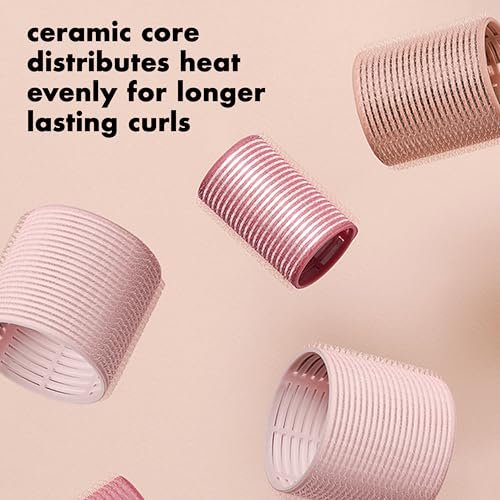 The Hair Edit Ceramic Core Hair Rollers 9-Pack – Heat or No-Heat Styling for Volume, Soft Waves & Bouncy Blowouts - görsel 11