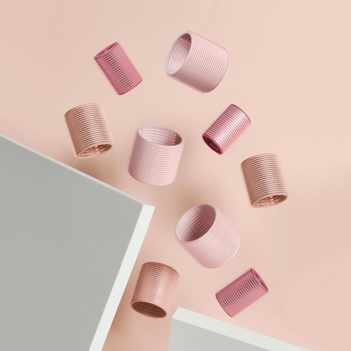 The Hair Edit Ceramic Core Hair Rollers 9-Pack – Heat or No-Heat Styling for Volume, Soft Waves & Bouncy Blowouts - görsel 16