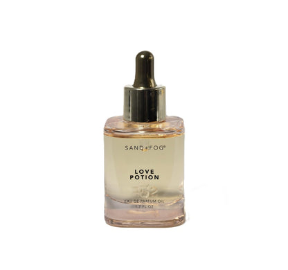 Sand + Fog Love Potion Eau De Parfum Oil, 1.7 Fl Oz - Long-Lasting Fragrance in Dropper Bottle Avelisse