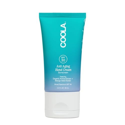 COOLA Anti-Aging Hand Cream SPF 30 - Moisturizing Sunscreen with Mango Seed Butter & Vitamin E, 2 Fl Oz - görsel 2