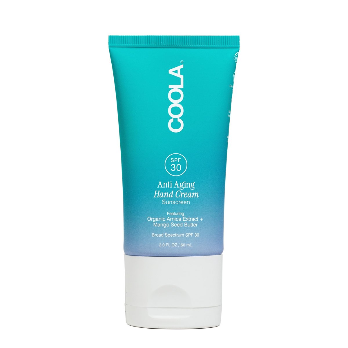 COOLA Anti-Aging Hand Cream SPF 30 - Moisturizing Sunscreen with Mango Seed Butter & Vitamin E, 2 Fl Oz - görsel 1