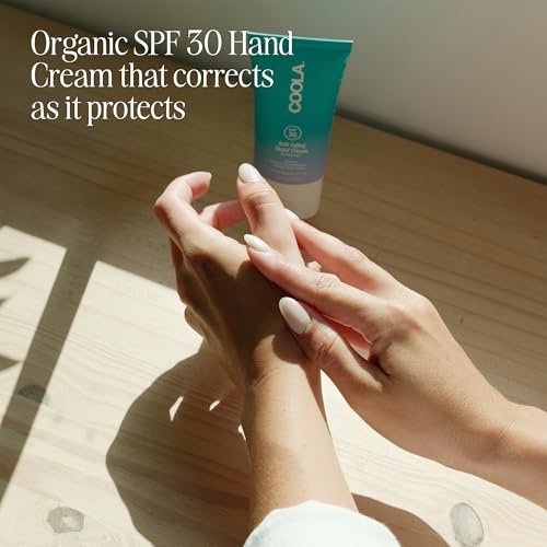 COOLA Anti-Aging Hand Cream SPF 30 - Moisturizing Sunscreen with Mango Seed Butter & Vitamin E, 2 Fl Oz - görsel 4