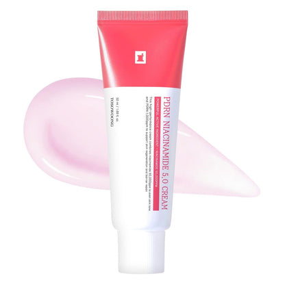 TOSOWOONG PDRN Niacinamide 5.0 Cream – Dark Spot Remover & Hydrating Moisturizer with Salmon DNA, Korean Skincare 50ml Avelisse