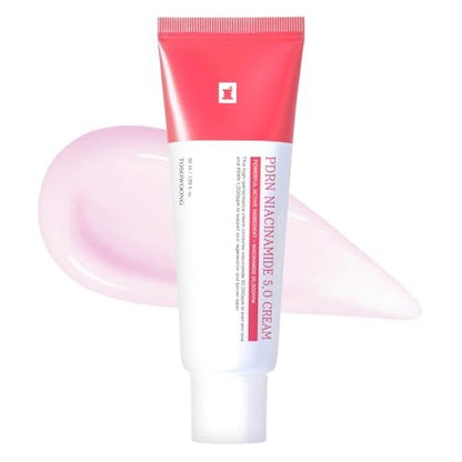 TOSOWOONG PDRN Niacinamide 5.0 Cream – Dark Spot Remover & Hydrating Moisturizer with Salmon DNA, Korean Skincare 50ml Avelisse