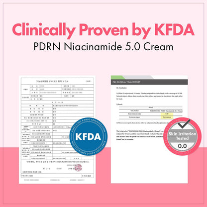 TOSOWOONG PDRN Niacinamide 5.0 Cream – Dark Spot Remover & Hydrating Moisturizer with Salmon DNA, Korean Skincare 50ml Avelisse