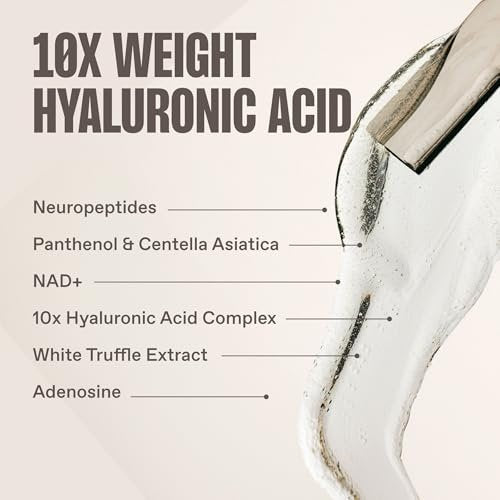 Enhanse Super Moisture 2-in-1 Day to Night Serum & Moisturizer Spray – Hydration & Repair with Hyaluronic Acid, Exosomes & NAD+, for Men, All Skin Types, 100 mL Avelisse