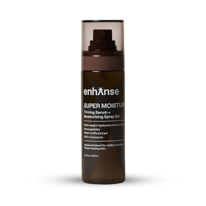 Enhanse Super Moisture 2-in-1 Day to Night Serum & Moisturizer Spray – Hydration & Repair with Hyaluronic Acid, Exosomes & NAD+, for Men, All Skin Types, 100 mL Avelisse
