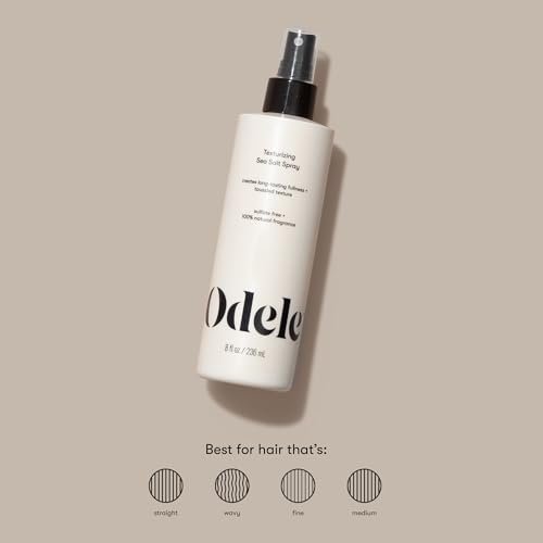 Odele Texturizing Sea Salt Spray – 8 fl oz | Volume & Tousled Texture for Straight to Wavy Hair - görsel 6