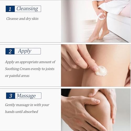 QUZOYU Capsacare Neuropathy Relief Cream - Capsaicin, Arnica, Menthol, MSM & Glucosamine for Feet, Hands, Legs, Muscles, Joints, Waist - Fast Absorption, Mild & Natural Avelisse