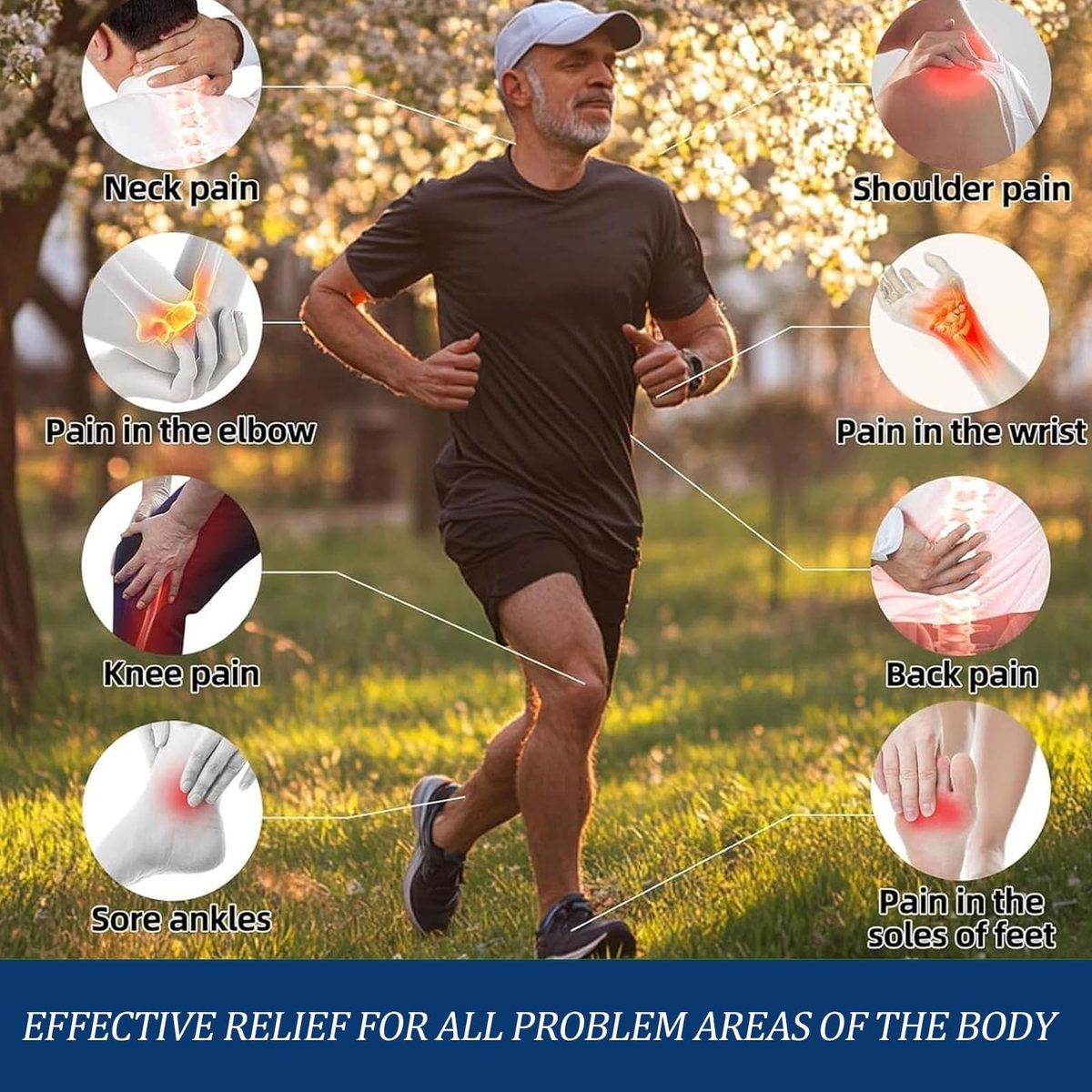 QUZOYU Capsacare Neuropathy Relief Cream - Capsaicin, Arnica, Menthol, MSM & Glucosamine for Feet, Hands, Legs, Muscles, Joints, Waist - Fast Absorption, Mild & Natural Avelisse