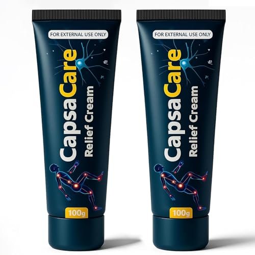 QUZOYU Capsacare Neuropathy Relief Cream - Capsaicin, Arnica, Menthol, MSM & Glucosamine for Feet, Hands, Legs, Muscles, Joints, Waist - Fast Absorption, Mild & Natural Avelisse