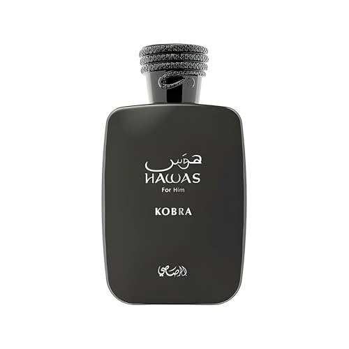 Hawas Kobra by Rasasi - Eau de Parfum, 3.38 Fl Oz Avelisse