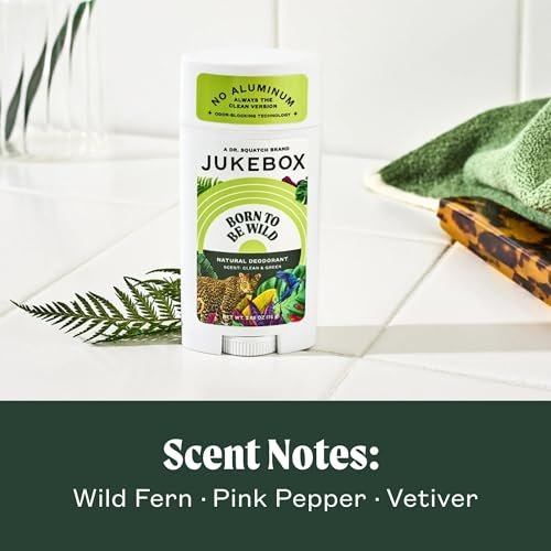 JUKEBOX Natural Deodorant for Women – Born to Be Wild Scent, Aluminum-Free, No Baking Soda, 2.65 oz - görsel 6