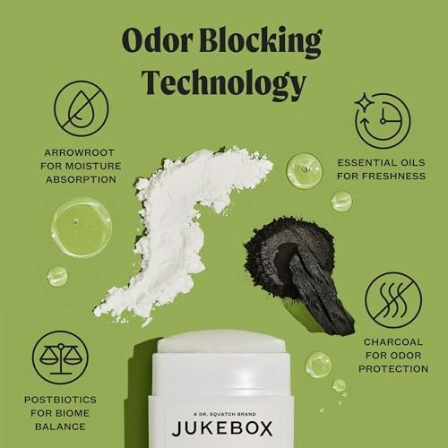 JUKEBOX Natural Deodorant for Women – Born to Be Wild Scent, Aluminum-Free, No Baking Soda, 2.65 oz - görsel 10