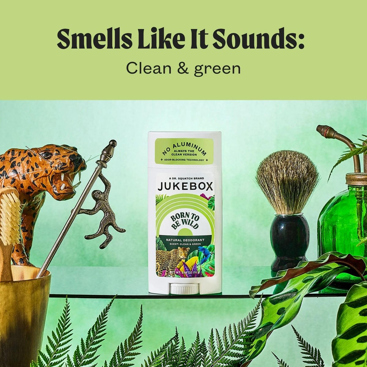 JUKEBOX Natural Deodorant for Women – Born to Be Wild Scent, Aluminum-Free, No Baking Soda, 2.65 oz - görsel 11