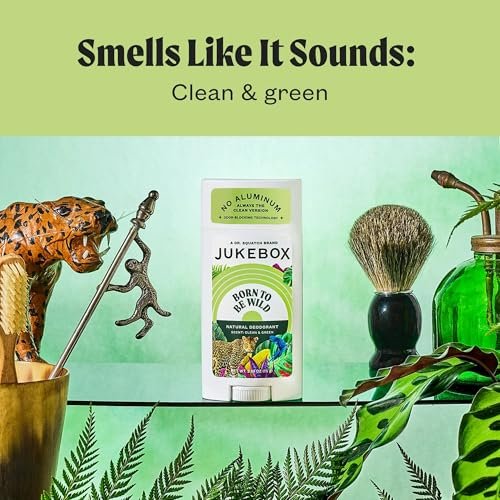 JUKEBOX Natural Deodorant for Women – Born to Be Wild Scent, Aluminum-Free, No Baking Soda, 2.65 oz - görsel 12