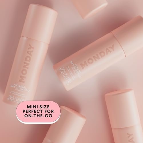 MONDAY HAIRCARE Original Dry Shampoo with Keratin, Oil-Absorbing for All Hair Types, 50ml (3-Pack) - görsel 10