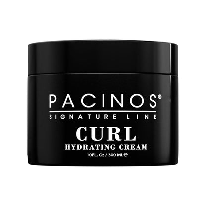 Pacinos Curl Hydrating Cream - Curl Defining & Frizz Control Styling Cream - Salon Quality Moisture Control for Curly Hair - 10 oz Avelisse