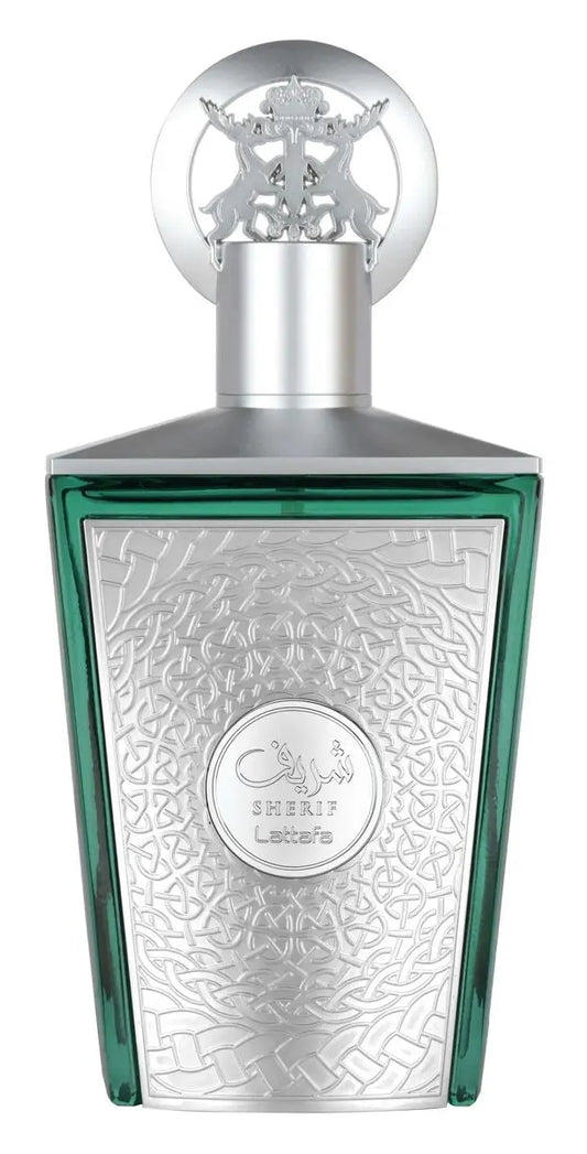 Lattafa Sherif Eau de Parfum – Fruity, Woody, Musky, Aromatic Long-Lasting Unisex Fragrance, 3.4 oz (100 ml) Avelisse
