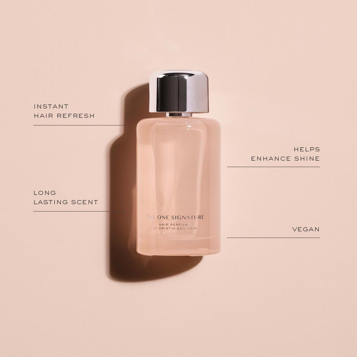 Kristin Ess One Signature Hair Perfume for Women - Long Lasting Pear Sandalwood Magnolia Scent, 8HR Hair Fragrance Spray, Deodorizing Hair Mist 2.5 Fl Oz - görsel 6
