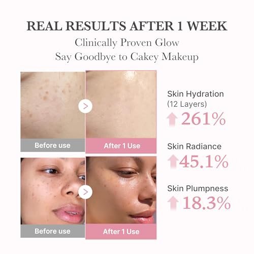 medicube PDRN Pink Collagen Bubble Serum - Bubble-to-Glow Firming Serum with 99% Purity PDRN & Low-Molecular Collagen, Lightweight Fast-Absorbing Texture for Radiant Plump Skin, 3.21 fl.oz - görsel 7