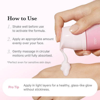 medicube PDRN Pink Collagen Bubble Serum - Bubble-to-Glow Firming Serum with 99% Purity PDRN & Low-Molecular Collagen, Lightweight Fast-Absorbing Texture for Radiant Plump Skin, 3.21 fl.oz