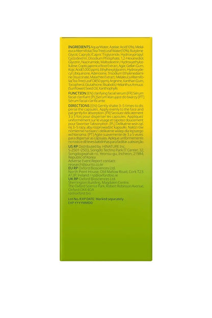 PURITO Azelaic Acid 10% + Kojic Acid + Tea Tree Facial Serum - Blemish-Prone Skin Korean Skincare, 30mL (1.01 fl.oz) Avelisse