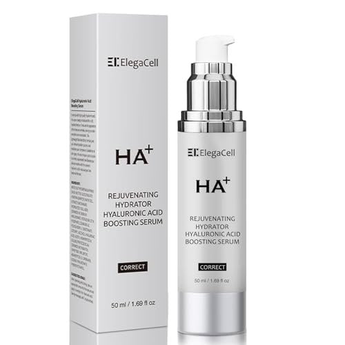HACIRFE HA Rejuvenating Hydrator Hyaluronic Acid Serum for Face – Deep Hydrating Serum with Niacinamide and Ceramides Avelisse