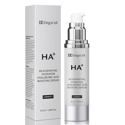 HACIRFE HA Rejuvenating Hydrator Hyaluronic Acid Serum for Face – Deep Hydrating Serum with Niacinamide and Ceramides Avelisse
