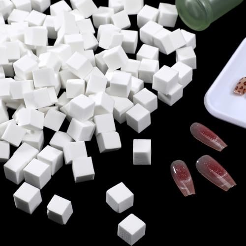 400 PCS Mini Nail Sponges for Gradient Nail Art - Square Sponge Applicators for Professional Salon & Home Use - görsel 10