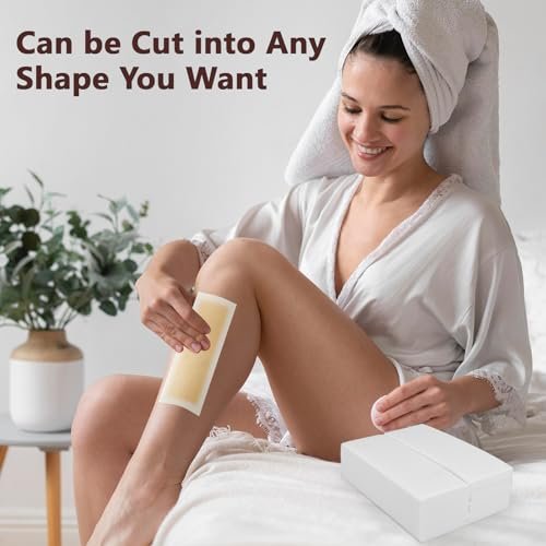 250 Pack Large Non-Woven Wax Strips for Hair Removal – 7.8x2.75 Inch Body & Facial Waxing Paper, Soft & Skin-Friendly - görsel 10