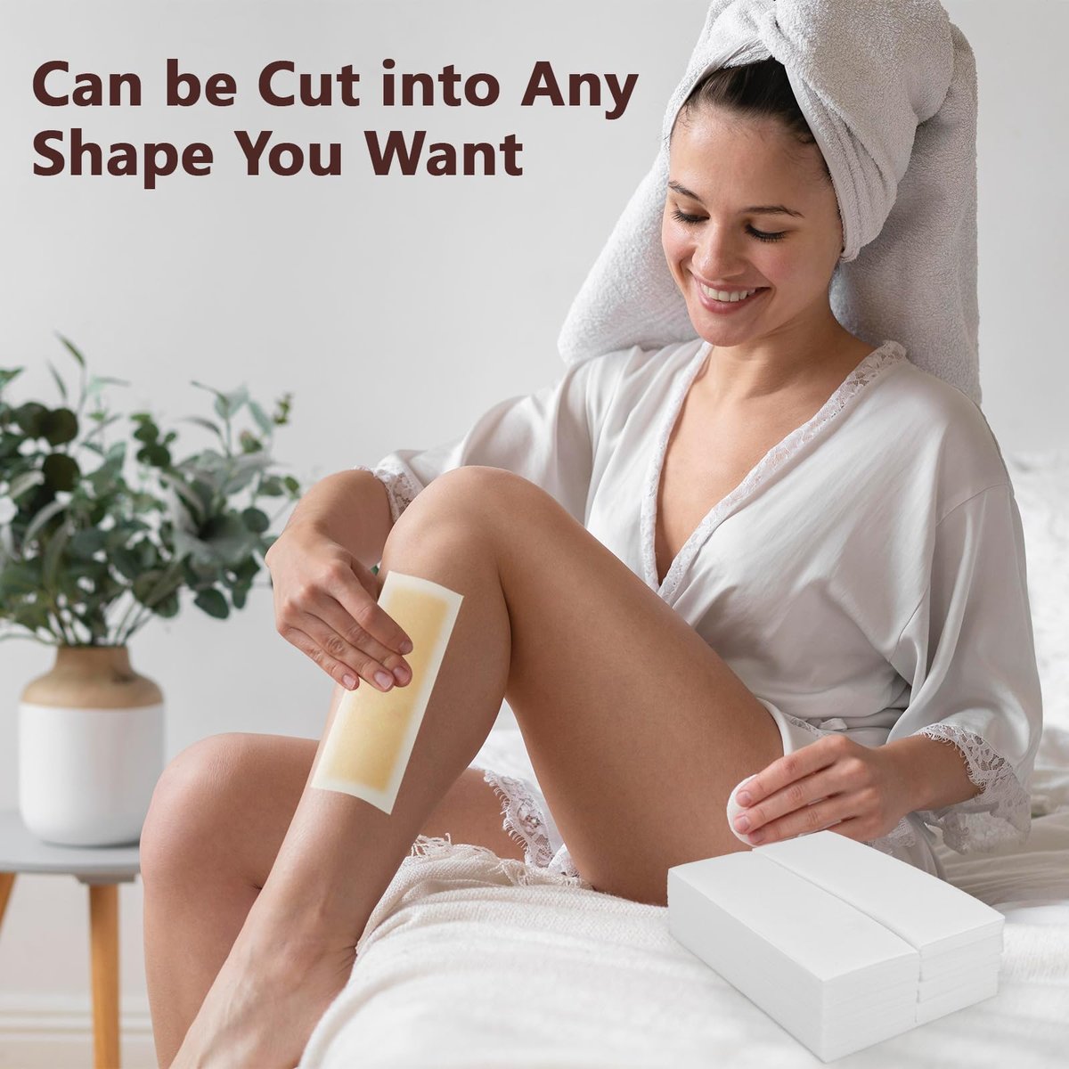 250 Pack Large Non-Woven Wax Strips for Hair Removal – 7.8x2.75 Inch Body & Facial Waxing Paper, Soft & Skin-Friendly - görsel 9