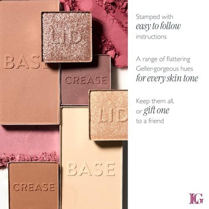 LAURA GELLER NEW YORK Glam On the Go Eyeshadow & Blush Palettes - Set of 3, Easy-to-Use Makeup for Mature Skin, Ready for Gifting Avelisse