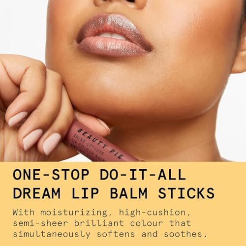 Beauty Pie Shine Up Luxe Lip Colour Balm Stick - Baby Bare - Hydrating & Softening Lip Balm - görsel 14