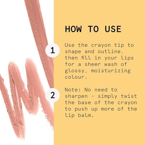Beauty Pie Shine Up Luxe Lip Colour Balm Stick - Baby Bare - Hydrating & Softening Lip Balm - görsel 12