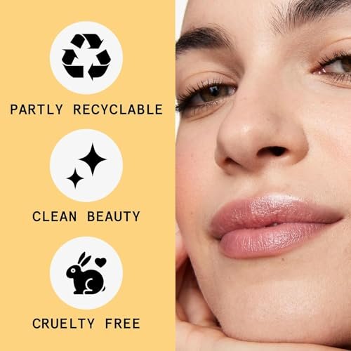 Beauty Pie Shine Up Luxe Lip Colour Balm Stick - Baby Bare - Hydrating & Softening Lip Balm - görsel 8