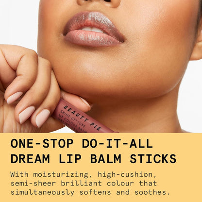 Beauty Pie Shine Up Luxe Lip Colour Balm Stick - Baby Bare - Hydrating & Softening Lip Balm