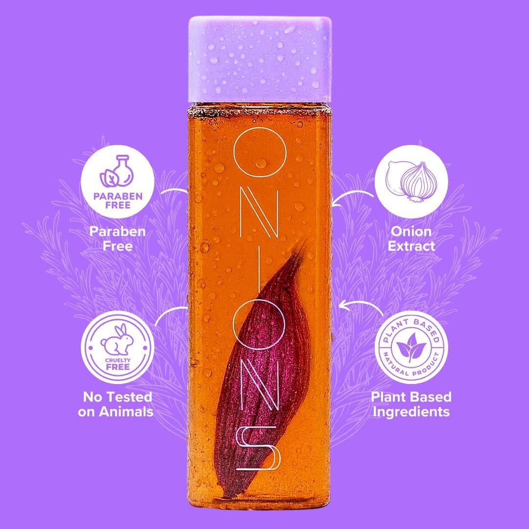 Herbalista Viral Onions Extract Shampoo – 16.9 fl oz (500ml) | With Real Botanicals: Onion, Rosemary & Horsetail | Nourishes Scalp, Supports Hair Growth, Helps Prevent Hair Loss, Deep Repair & Shine Avelisse