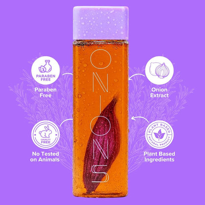 Herbalista Viral Onions Extract Shampoo – 16.9 fl oz (500ml) | With Real Botanicals: Onion, Rosemary & Horsetail | Nourishes Scalp, Supports Hair Growth, Helps Prevent Hair Loss, Deep Repair & Shine Avelisse