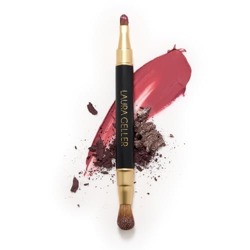 LAURA GELLER NEW YORK Cosmetic Professional Makeup Brushes - Cruelty-Free - 22 Dual-Ended Lip + Eyeshadow Brush - görsel 2
