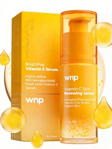 WNP Vitamin C Serum for Face – Anti-Aging & Brightening Serum with Hyaluronic Acid & Vitamin E, Dermatologist Tested for Dark Spots, Melasma, Hyperpigmentation, Fine Lines & Wrinkles (30ml) Avelisse