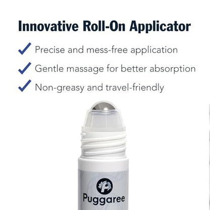 Puggaree Redensyl Hair Growth Serum Roll On – 3% Rosemary & 3% Redensyl DHT-Blocking Scalp Serum for Thicker, Fuller Hair – For Women & Men (30 ml) Avelisse