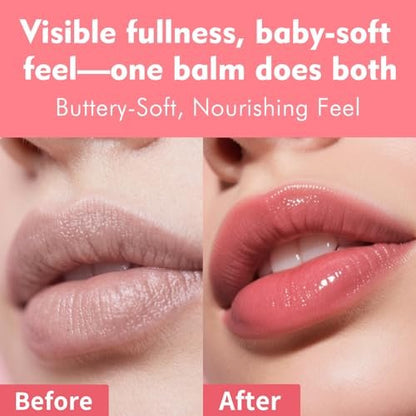 KIMUSE 6 Pcs Tinted Lip Butter Hydration Balm Set - Flavored Shades with Hyaluronic Acid & Vitamin E, Sheer Tint, Non-Sticky Vegan Lip Care for Dry Lips & Daily Use Avelisse