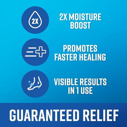 O'Keeffe's for Healthy Feet Heel Repair Kit – Reusable Foot Sleeves & Intense Renewal Foot Cream with Urea & Lactic Acid, Exfoliates & Softens Dry Heels Avelisse