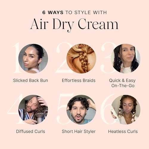 JVN Trusted Trio Travel Essentials Hair Products - Air Dry Cream, Instant Recovery Serum, Pre-Wash Scalp Oil - Silicone Free Hair Care for Women and Men Avelisse